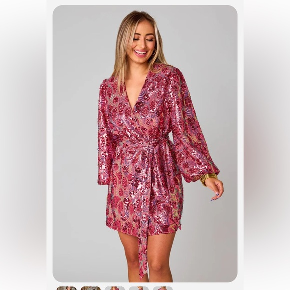 Buddy Love Adeline Wrap Dress *NWOT* - Picture 1 of 6